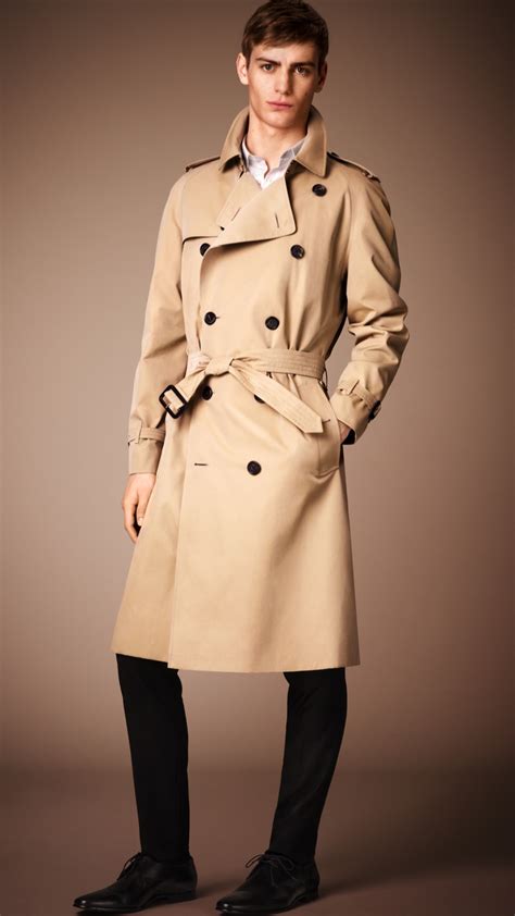 burberry trecnh men|burberry men's overcoat.